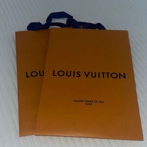 Louis Vuitton Orange Gift Bags